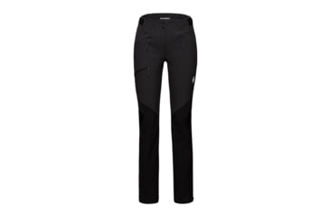 Image of Mammut Courmayeur SO Pants - Womens, Black, US 2 Regular, 1021-00660-0001-32