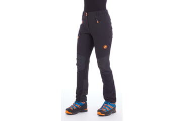 Image of Mammut Eisfeld Advanced SO Pants - Womens, Black, 10 Waist, 30 Inseam, 1021-12091-0001-40-10
