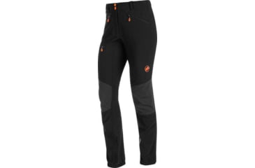 Image of Mammut Eisfeld Advanced SO Pants - Womens, Black, 10 Waist, 30 Inseam, 1021-12091-0001-40-10