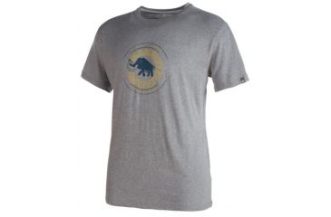 Image of Mammut Garantie T-Shirt, Stone Grey Melange, Large, 1041-07971-0868-115