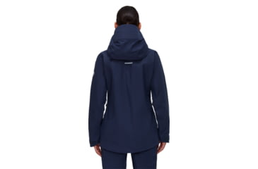 Image of Mammut Haldigrat Air HS Hooded Jacket - Womens, Marine/White, Large, 1010-30390-5899-115