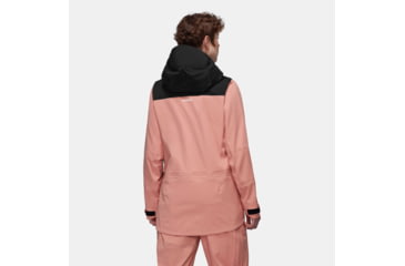 Image of Mammut Haldigrat HS Hooded Jacket - Womens, Quartz Dust/Black, Large, 1010-30371-3784-115