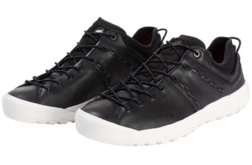 Image of Mammut Hueco Advanced Low Approach Shoes - Womens, Black/Bright White, 6 US, 3020-06320-00226-1045