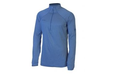 Image of Mammut Klamath Half Zip Longsleeve Shirt Ultramarine Melange Extra Large 1050-01151-5968-116
