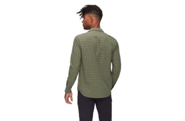 Image of Mammut Lenni Longsleeve Shirt - Mens, Marsh-Dark Marsh, L, 1015-01461-40300-115
