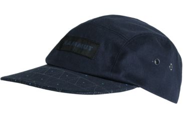 Image of Mammut Logo Cap - Men's-Marine-Large