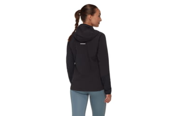 Image of Mammut Madris Light ML Half Zip Hoody - Womens, Black, XS, 1014-06060-0001-112