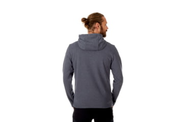 Image of Mammut Logo ML Hoody - Men's, Phantom Melange, XXL, 1014-01381-00158-117