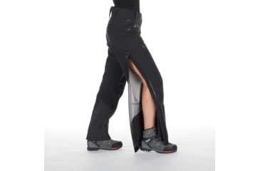 Image of Mammut Masao Hardshell Pants - Womens, Black, US 8, 1020-12380-0001-38-10