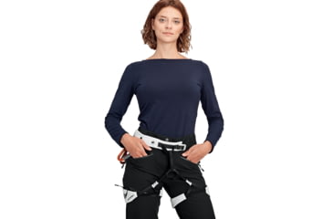 Image of Mammut Masao Hardshell Pants - Womens, Black, US 8, 1020-12380-0001-38-10