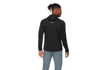 Image of Mammut Massone ML Hooded Jacket - Mens, Black, S, 1014-06190-0001-113