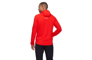 Image of Mammut Massone ML Hooded Jacket - Mens, Mammut Red, M, 1014-06190-3778-114