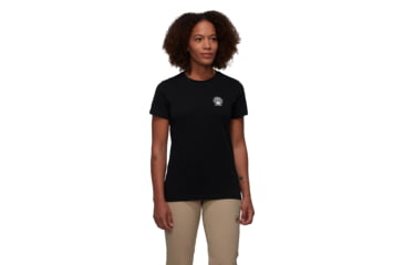 Image of Mammut Massone Quickdraw T-Shirt - Womens, Black, M, 1017-05232-0001-114