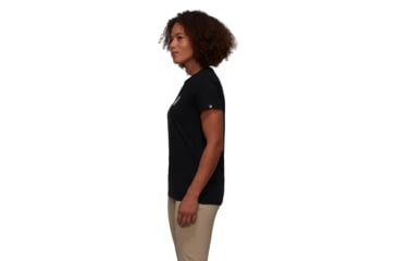 Image of Mammut Massone Quickdraw T-Shirt - Womens, Black, M, 1017-05232-0001-114