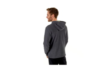Image of Mammut Mens Mammut Logo ML Hoody, Graphite Melange-Sprout, S, 1014-01381-00063-113