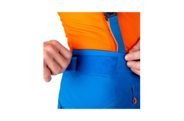 Image of Mammut Mens Nordwand Pro HS Pants, Ice, US 28 Waist, Regular Inseam, 1020-12040-5072-44-10