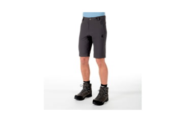 Image of Mammut Mens Runbold Shorts, Graphite, US 28 Waist, 1020-06873-0121-44-10