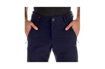 Image of Mammut Mens Runbold Shorts, Marine, US 28 Waist, 1020-06873-5118-44-10