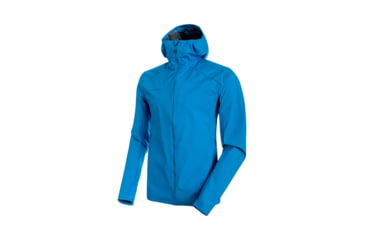 Image of Mammut Mens Ultimate V Light SO Hooded Jacket, Imperial, Extra Large, 1011-00120-5528-116