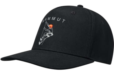 Image of Mammut Mountain Cap, Black Climbing, Large/Extra Large, 1191-00721-00644-5
