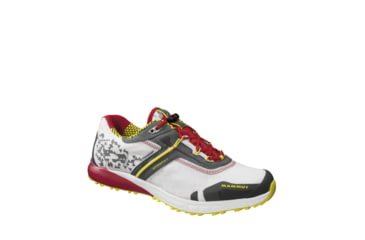 Image of Mammut MTR 201 Dyneema Tech Low Shoe-Men's-US 9.5-White/Inferno