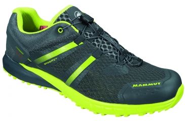 Image of Mammut MTR 201-II Low Trail Running Shoe - Men's-Graphite/Limeade-10-Medium