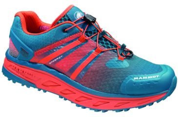 Image of Mammut MTR 201-II Max Low Trail Running Shoe - Men's-Dark Pacific/Dark Orange-10.5-Medium