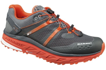 Image of Mammut MTR 201-II Max Low Trail Running Shoe - Men's-Graphite/Dark Orange-Medium-9
