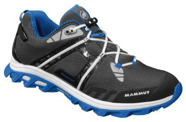 Image of Mammut MTR 201 Trail Running Shoe - Men's-Graphite/Imperial-Medium-12 US