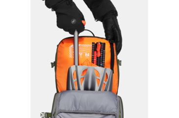 Image of Mammut Nirvana 22L Snow Pack, Marsh/Black, 2560-00250-40299-1022