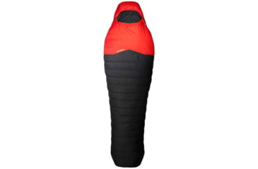 Image of Mammut Nordic Down 3-Season Sleeping Bag, 23 F, Graphite Fire, 180 cm, 2410-02410-0128-180-2