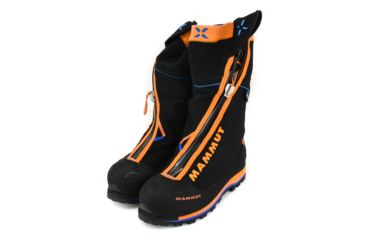 Image of Mammut Nordwand 2.1 High Mountaineering Boots, Black/Sunrise, 9 US, 3010-00721-00027-1080