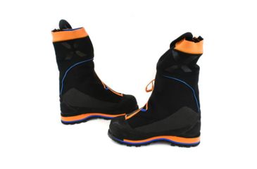 Image of Mammut Nordwand 2.1 High Mountaineering Boots, Black/Sunrise, 9 US, 3010-00721-00027-1080