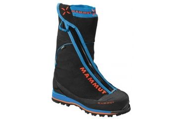 Image of Mammut Nordwand High GTX Mountaineering Boot - Men's-Black/Cyan-Medium-10.5 US