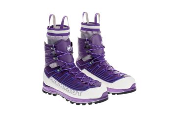Image of Mammut Nordwand Knit High GTX Mountaineering Boots - Womens, Dark Dawn/Soft White, 8.5 US, 3010-00950-6355-1070