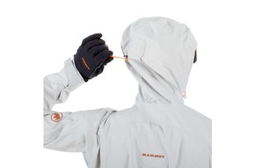Image of Mammut Nordwand Pro Hooded Hardshell Jacket - Mens , Marble, S, 1010-25750-00103-113
