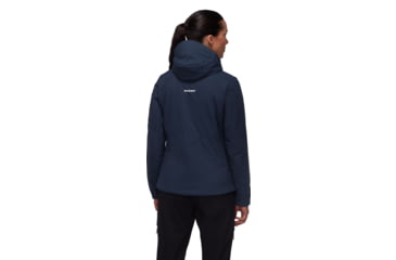 Image of Mammut Rime IN Flex Hooded Jacket - Womens, Marine, XL, 1013-02141-5118-116