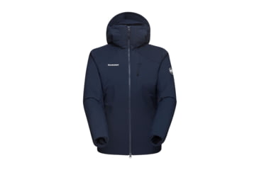 Image of Mammut Rime IN Flex Hooded Jacket - Womens, Marine, XL, 1013-02141-5118-116
