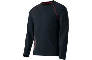 Image of Mammut Rockart Longsleeve T-Shirt - Men's-Black-Large
