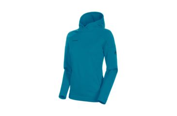 Image of Mammut Runbold Midlayer Hoody - Womens, Sapphire, Small, 1014-00460-50226-113