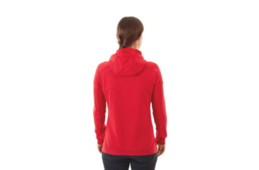Image of Mammut Runbold ML Hoody - Womens, Ruby, Large, 1014-00460-3149-115