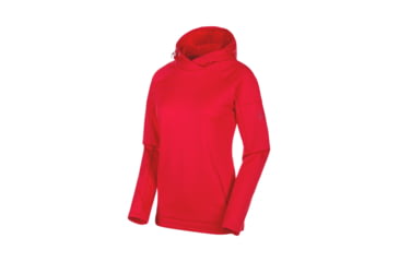Image of Mammut Runbold ML Hoody - Womens, Ruby, Small, 1014-00460-3149-113