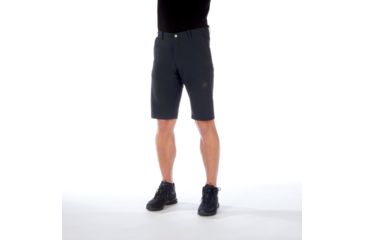 Image of Mammut Runbold Shorts - Mens, Black, US 36, 1023-00170-0001-52-10