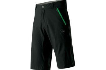 Image of Mammut Runbold Shorts-Mens-Graphite/Dark Spring-34 Waist