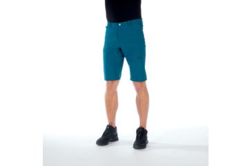 Image of Mammut Runbold Shorts - Mens, Poseidon, US 36, 1023-00170-50134-52-10