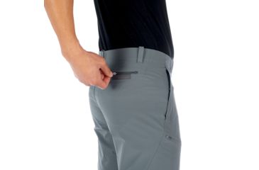 Image of Mammut Runbold Shorts - Mens, Storm, US 36, 1023-00170-0239-52-10