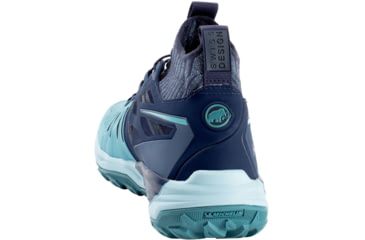 Image of Mammut Saentis Knit Low Shoes - Womens, Waters/Peacoat, 6.5, 3030-03400-50148-1050