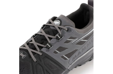 Image of Mammut Saentis Low Trailrunning Shoes - Mens, Black/Dark Titanium, 9.5 US, 3030-03430-00288-1085