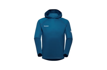 Image of Mammut Selun FL Sun Hoodies - Mens, Deep Ice, Large, 1016-01420-50550-115