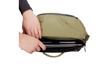 Image of Mammut Seon Messenger Climbing Packs, Olive, 14 L, 2810-00060-4072-114